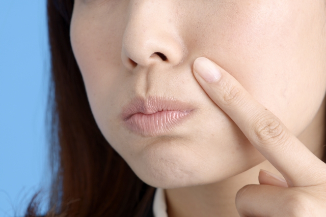 吹き出物が多い・脂っぽい