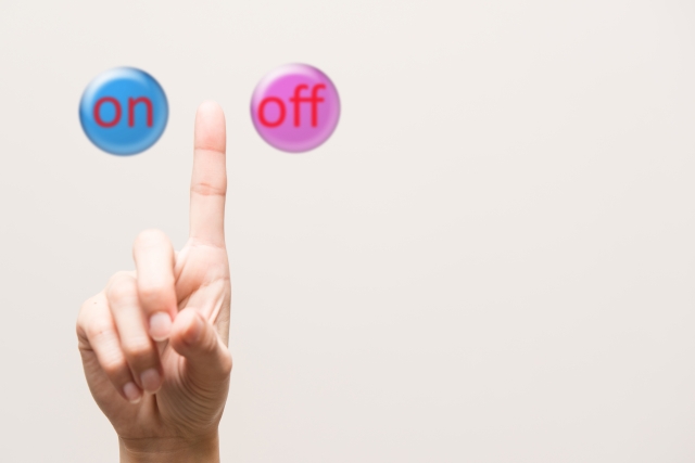 オン・オフスイッチ