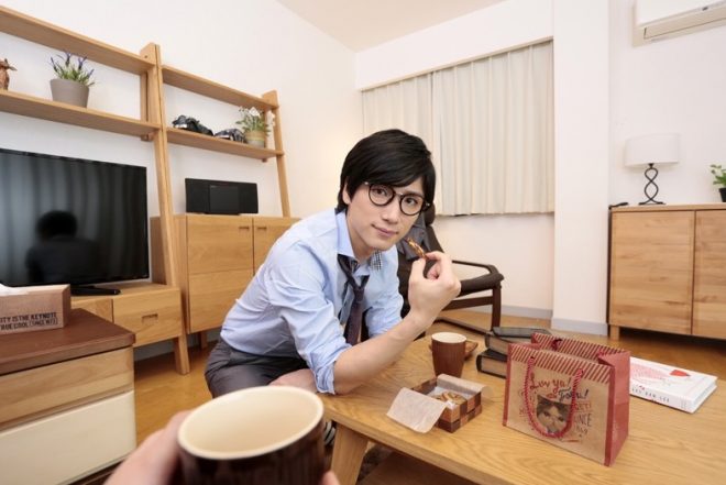 【VR】「お前、俺のこと好きだろ？」憧れの上司の逆トラップエッチにとろける◆有馬芳彦「人気エロメン有馬芳彦に、クールに押し倒されちゃうVR」2