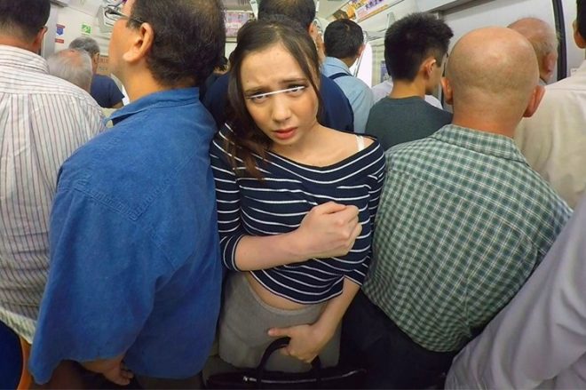 【VR】【新春SP】巨乳痴漢 VR2
