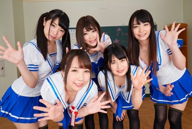 【VR】KMP VR700作突破感謝企画！KMP長尺メモリアルストーリー！学生時代のHで甘酸っぱい青春妄想を120％メガ盛り！美少女5人に囲まれた史上最高の学園性活でボクが見た夢！5人全員と中出し＆ハーレムありの263分！全4コーナー！2