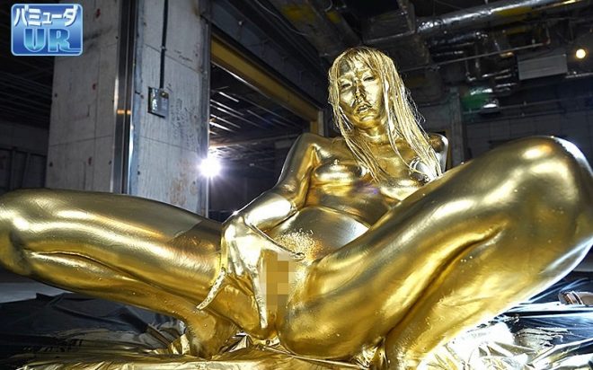 【VR】金粉VR 完全主観で黄金の波多野結衣に密着2