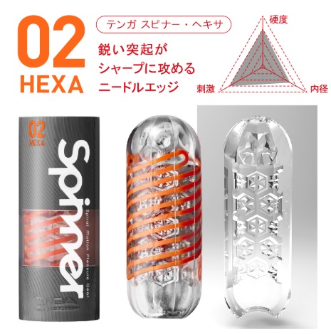 TENGA SPINNER HEXA