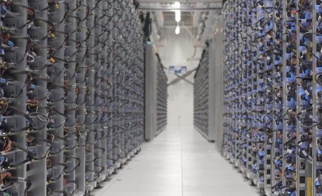 グーグルのサーバールーム