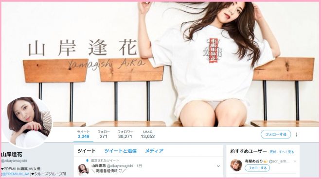 ツイッター（@aikayamagishi）