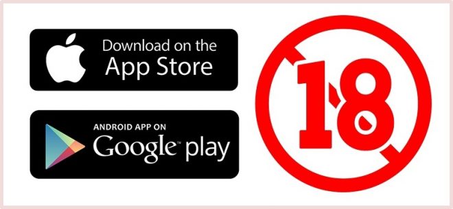 「APPストア」と「Google Playストア」にエロがない