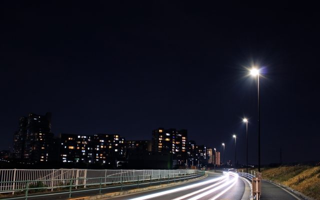 夜中の河原や河川敷もおすすめ