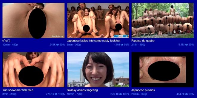 流出もの、無修正動画が盛り沢山