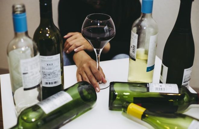 アルコールを飲ませておく