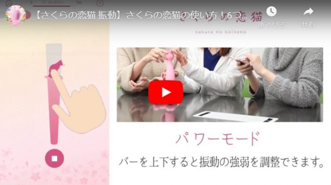 電動バイブ「さくらの恋猫」