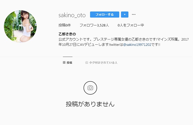 インスタグラム（sakino_oto）
