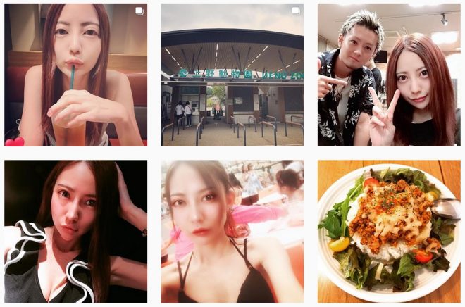 インスタグラム（mano_yuria）