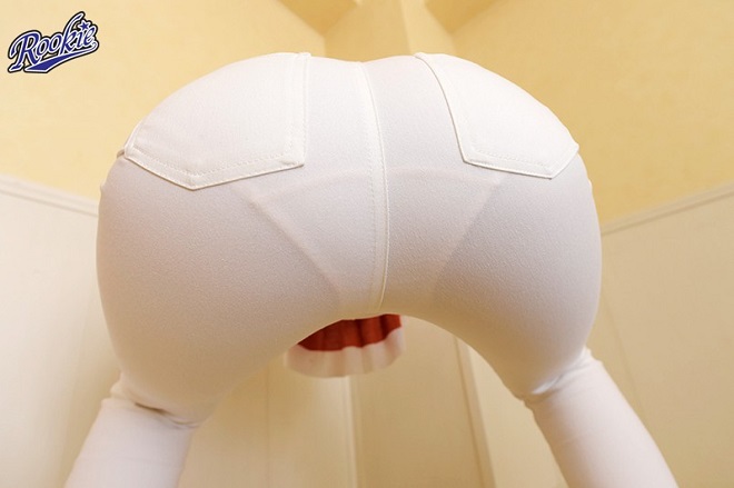 【VR】目の前でピタパン！スケパン！パンスジ＆パン肉の浮き出たエロ尻をじっくり観察3