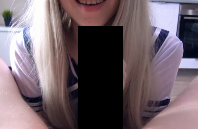 2位:金髪ロシアJKのエロ動画1