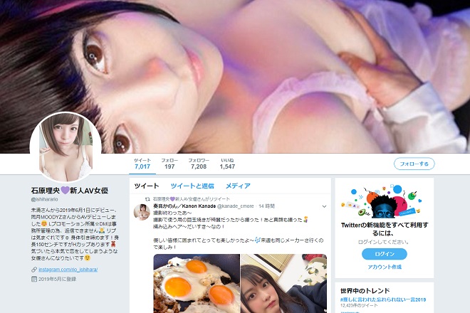ツイッター(@ishiharario)