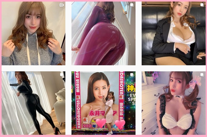 インスタグラム（nagaimariaa）