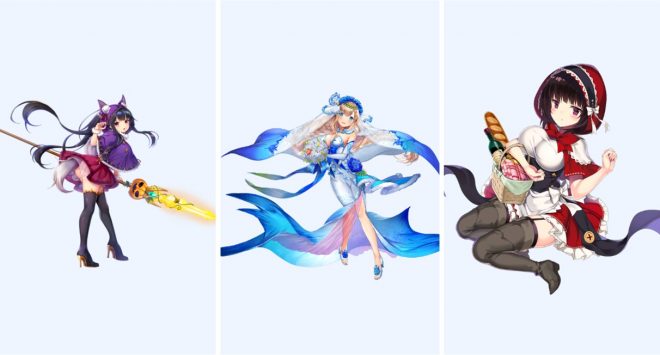 シンデレラや赤ずきんなど美女キャラと共闘