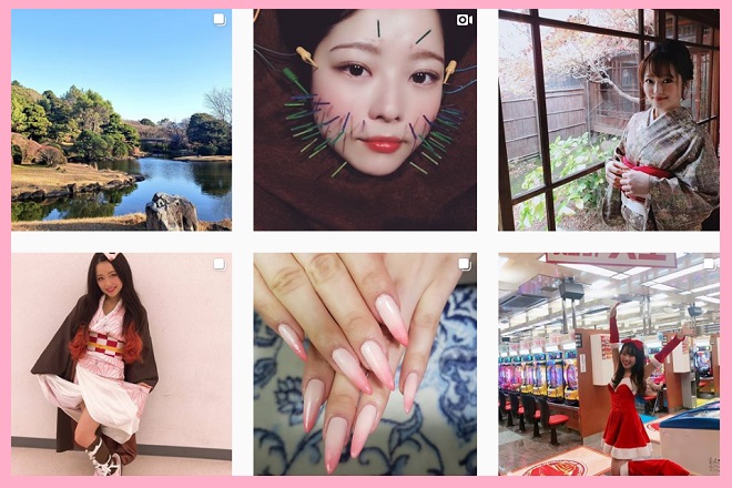 インスタグラム（chi.ha.ru.nrun）