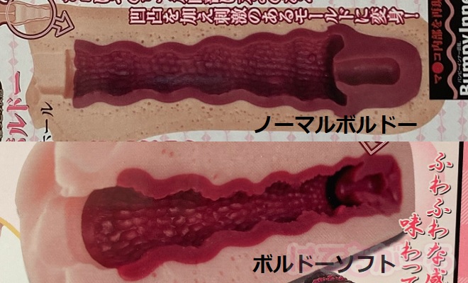 ノーマルボルドーとボルドーソフトの違い1