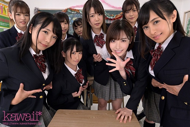 【VR】共学初年度 元女子校に入学した男子は僕ひとり!?先輩お姉さん達の部活勧誘がエロすぎて毎日金玉カラッカラ!邪魔者一切なし!1対9のハーレム学園天国!!2