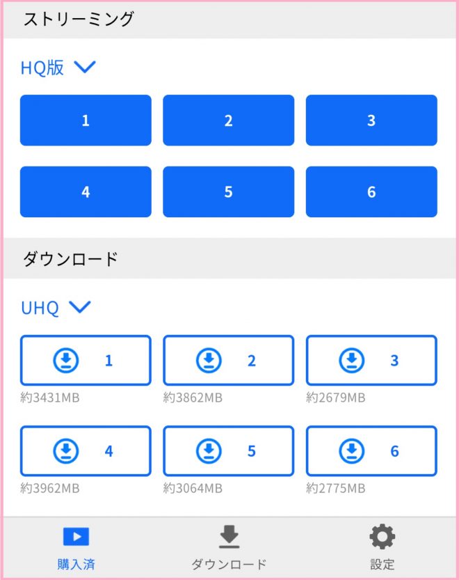 FANZA（旧DMM R.18）でのストリーミング再生