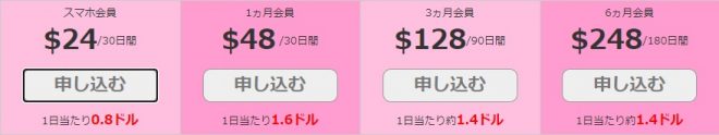 HEYZOの利用料金・支払方法