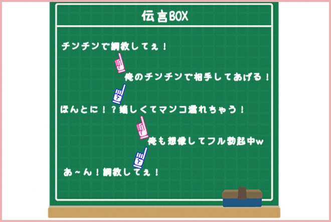 マンゾクの伝言