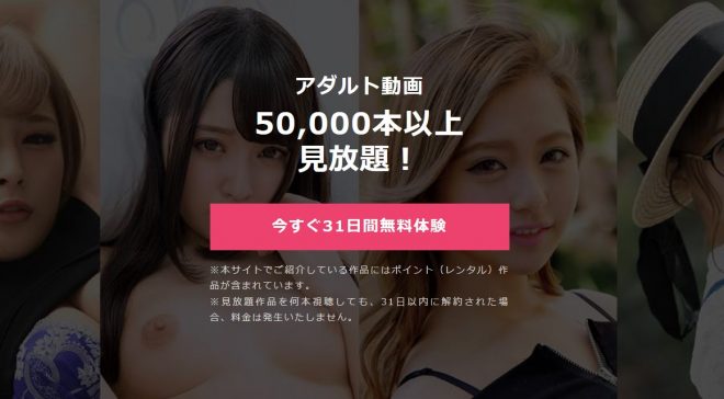 【H-NEXT】U-NEXTで31日間無料トライアルを利用する