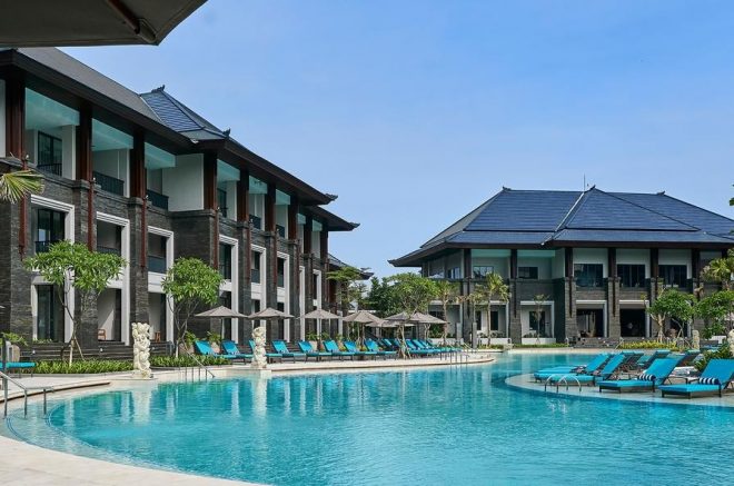 高級リゾート地「ヌサドゥア」の風景