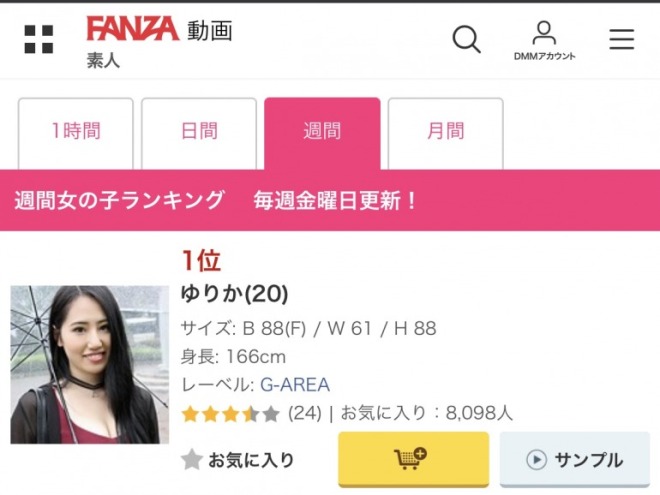 紀州のドンファン妻AV動画・逮捕後に出演AVがランキング入り