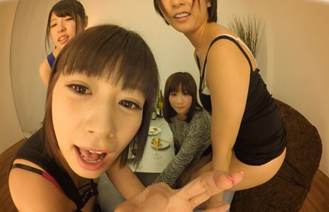 【VR】美少女だらけの合コンでまさかのエロハーレム2