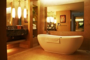 バスルームでエッチ