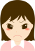 女の子（怒る）