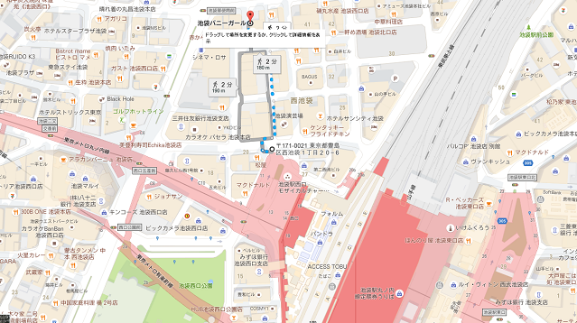 池袋｢バニーガール｣アクセス