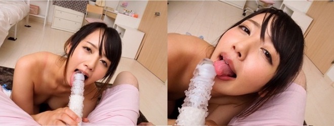 美咲かんな VRフェラチオだから、すごくリアルでしょ？ サンプル画像
