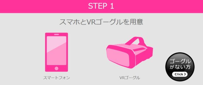 TSUTAYAのエロVR動画 ①VR専用ゴーグルを用意